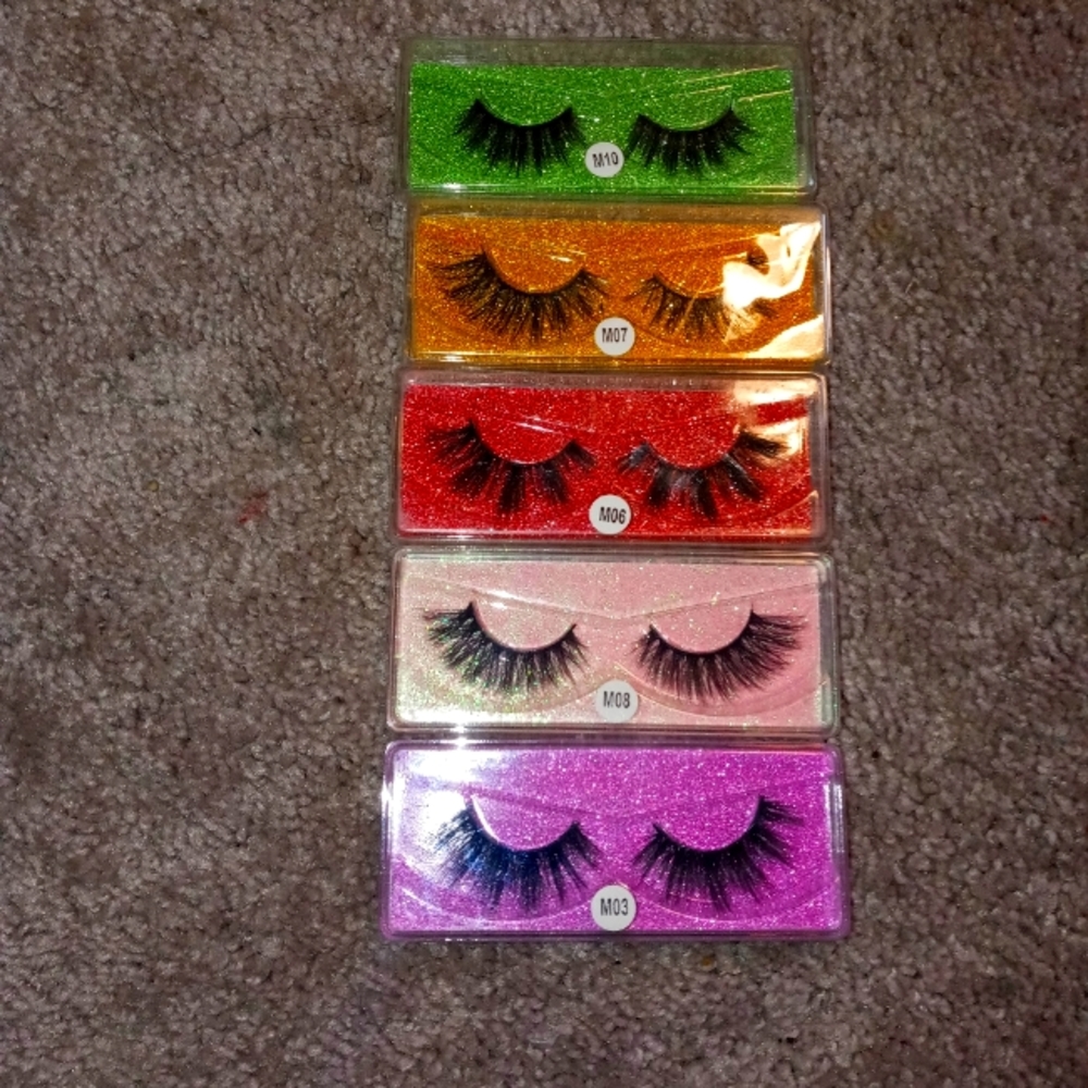 3D mink eyelashes